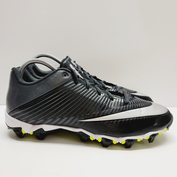 Nike Other - Nike Vapor Shark 2 Football Cleats Black Silver 833391-002 Mens Size 11